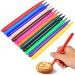 Edible Food Pens 12-Colors Edible Food Colouring Pens Single Tip Design Edible Coloring Pens Food Coloring Markers for Cakes Cookies Fondant Desserts Easter Eggs - Buy Online on GoSupps.com