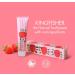 Kingfisher Kingfisher Strawberry Natural Toothpaste Fluoride-Free | Suitable for Vegetarians and Vegans | Gluten-Free and GMO-Free | 1 x 100ml Tube - Buy Online on GoSupps.com
