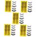 50 Pairs Eyelashes Fluffy Spiky Lashes Natural False Lashes Fake Lashes Women Makeup Tools Masquerade Eyelash Realistic Lashes Bulk Extension Eyelash False Lashes Wispy Fiber