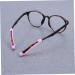 Angoily 5 Pairs Silicone Ear Hooks for Glasses - Anti-Slip Glass Holders & Accessories - Outdoor Glasses Frame Clips in Medium Pink - Buy Online on GoSupps.com