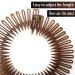 GXXMEI 20PCS Flexible Plastic Circular Stretch Comb Headbands for Women and Girls - Hair Wrap Sports Hair Accessories - Buy Online on GoSupps.com