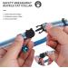 KOLACEN Reflective AirTag Cat Collar GPS Cat Collar with Adjustable AirTag Holder Bell Breakaway Buckle Compatible with Apple AirTag Anti-Lost Cat Tracker Collar for Cats Kittens Small Dogs (Blue) - Buy Online on GoSupps.com