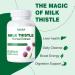 FULKELP Organic Milk Thistle Supplement 750mg Milk Thistle Extract for Liver Support Herbal Liver Supplement Non-GMO Gluten-Free - 60 Capsules - Buy Online on GoSupps.com