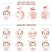 Medimama Rose Quartz Gua Sha Massage Tool for Facial Beauty - Wrinkles, Skin Tightening, Eye Puffiness Treatment, Anti-Aging & Body Relaxation - Pink - Buy Online on GoSupps.com