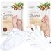 Epielle Hydrating Hand & Foot Masks 12pk - Shea Butter, Jojoba Oil, Vitamin E - Dry & Cracked Heel Treatment, Skincare Gifts - Stocking Stuffers for New Year - Buy Online on GoSupps.com