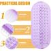 Milisten 3pcs Plastic Nail Brush - Two-sided Hand Cleaning Scrubbing Brushes for Salon Nail Art - Buy Online on GoSupps.com