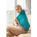 Ambershine XXXXL King Size Heating Pad - Fast-Heating Technology, 6 Temp Settings - Light Teal - Buy Online on GoSupps.com