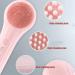 Lumiglow Facial Cleanser Electric Facial Cleansing Brush Lumiglow Electric Face Washer Waterproof Rechargeable Silicone Face Washer IPX7 Waterproof Purple - Buy Online on GoSupps.com