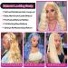22 Inch 613 Body Wave Lace Front Wig | Pre Plucked Blonde Brazilian Hair | 150% Density HD Frontal Wig for Women - Buy Online on GoSupps.com