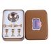 Nail Art Display Stand Crystal Alloy Nail Tips Stand Holder Magnetic Manicure Nail Salon Tool 4Colors(White)