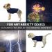 Calming Dog Fear Jacket - Thunder Wrap Vest for Anxiety Relief | XXL Dark Blue with Reflective Stripes - Buy Online on GoSupps.com