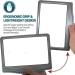 Magnifying Glasses with LED Light Perfect for Hobby Crafts Reading Small Prints Reading for Newspaper Or Books & Low Vision Close Work 12 Anti-Glare Dimmable LED 4xMagnifier 8X6 - Buy Online on GoSupps.com