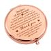 Mother of The Groom from Bride Gift Compact Makeup Mirror Wedding Party Gift Bridal Gift Mother in Law Gifts for Birthday Thank You Gift Folding Makeup Mirror Mothers Day Engagement Gifts