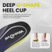 High Arch Support Orthotics Insoles for Plantar Fasciitis Relief | Welnove Shoe Inserts for Flat Feet Heel Spurs & Foot Pain - All-Day Comfort for Men & Women (S - Buy Online on GoSupps.com