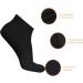 FitsT4 3MM Neoprene Water Socks - Anti-Slip Beach Swim Socks - Black Medium (Men 8-9 Women 9-10) - Buy Online on GoSupps.com