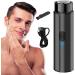 Travel Electric Rechargeable | Electric Shavers for Men Face | Mobile Pocket Size Foil Shaver Wet Dry Use USB Rechargeable Beard Shaver Portable Hair Black - Buy Online on GoSupps.com