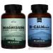 Natural Rhythm Calm Bundle - Triple Calm Magnesium 150mg 120 Capsules + B-CALMplex Unique Vitamin B Blend 90 Capsules