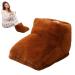 USB foot warmer - Full size thickened - soft heating pillow non -slip foot warmer for workplace winter gifts bed brown