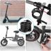 Ainiv E Roller Lock - 4-Digit Bicycle Lock | 12mm/120cm Anti-Theft Bike Cable Lock for Xiaomi 365/Pro2/Max/Ninebot - Secure Your Scooter - Large Black - Buy Online on GoSupps.com