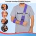 Supregear Adjustable Lightweight Arm Sling - Comfortable Shoulder Support | Purple, 180cm - Buy Online on GoSupps.com