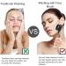 Black Charcoal Facial Cleansing Brush Set - 2Pcs Manual Face Brushes for Deep Cleansing, Exfoliating Pores, Massage, Makeup Removal and Skin Care - Buy Online on GoSupps.com