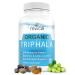 NIWALI Triphala Capsules for Gut Health - 60 Counts | Organic Triphala Supplement | Digestion Colon Cleanser & Detox Immune System Support | USDA Certified Organic | Adaptogen Non-GMO