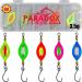 Paradox Fishing 5x Twister Spinner 3.5g I Forellekader Set For trout fishing spoon set trout bait spoon 5x spinner 3.5g