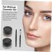 TOVINANNA 6 Pcs Eyeshadow Cream Smudge Proof Eyeliner Black Liquid Eyeliner Water Proof Glitter Powder - Buy Online on GoSupps.com
