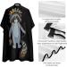 Buy Indian Raccoon Panda Professional Hair Cutting Cape Snap Closure Hairdressing Apron for Salons & Barbers International Shipping - Buy Online on GoSupps.com