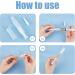 NICENEEDED 5ml Empty Cuticle Oil Twist Pen Brush Refillable Nail Essential Oil Dispenser Cosmetic Lip Gloss Containers Applicators Eyelash Growth Liquid Tube Portable Nail Polish Makeup Accessories - Buy Online on GoSupps.com