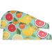 Super Absorbent Lemon Orange Fruit Hair Towels 2 Pack | Quick Dry Hair Turbans for Women & Girls - Buy Online on GoSupps.com