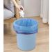 Nesmilers 1.5 Gallon Drawstring Garbage Bags Small Trash Bag Blue 100 Bags - Buy Online on GoSupps.com