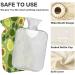 Naanle Avocado Bee Hot Water Bottle | 1L Transparent Heat Bottle for Bed | Hand & Foot Pain Relief | Heat & Cold Therapy Solution - Buy Online on GoSupps.com