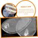 NOLITOY 4pcs Clear Gel Forefoot Cushions - Comfortable Palm Rest Inserts for Sandals & Flip-Flops | Shockproof Toe Protectors & Foot Support Insoles - Buy Online on GoSupps.com