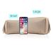Large Vegan Leather Makeup Bag Zipper Pouch Travel Cosmetic Organizer - Brown - Buy Online on GoSupps.com