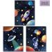 Buy Mwoot 3-Piece Children's Room Decoration Posters | 30x40cm Space Murals for Baby & Young Bedrooms | Canvas Wall Art Without Frame - Room Decor Accessories - Buy Online on GoSupps.com