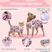 Kuoser Dog Body Suit for Post-Op Recovery | Breathable & Anti-Lick Solution for Male & Female Dogs | Dark Pink - Buy Online on GoSupps.com