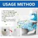 12PCS Toilet Cleaner Fizzy Foam Toilet Cleaner Toilet Bowl Cleaner Strong Toilet Limescale Remover Toilet Bleach Cleaner Fresh Toilet Cleaner and Descaler Active Toilet Stain Remover Heavy Duty - Buy Online on GoSupps.com