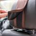 Forbell Memory Cotton Car Headrest Neck Pillow - Suede Black Car Accessories - Buy Online on GoSupps.com