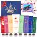 Hand Cream Gift Set,8 Pack Travel Size Nourishing Hand Cream Set with Natural Shea and Vitamin E+Cosmetic bag, Moisturizing & Hydrating for Dry Hands, Ideal Gift for Women/Men/Birthday