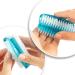 com-four Hand Washing Brush Set - 4-Piece Nail & Cleaning Brush for Hands & Fingernails - Optimal Hygiene Solution - Buy Online on GoSupps.com