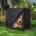 PURPLELILY Firewood Log Rack Cover Sturdy Firewood Stand Cloth Cover Tarpaulin Sheet Perfect For Indoor And Outdoor Camping Use - Buy Online on GoSupps.com