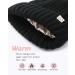 Toddler Satin Lined Beanie | Winter Hat for Kids | Bobble Pom Pom Beanie for Boys Girls | A1-Black - Buy Online on GoSupps.com