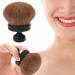 Large Oval Kabuki Body Makeup Brush - Self Tanner & Blend Tool for Legs Arms & Face | Portable Beauty Supplies - Buy Online on GoSupps.com