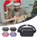 Plus Size Black Fanny Pack for Women Men - Cute Adjustable Waist Belt Bag with 5 Pockets for Travel and Running - Buy Online on GoSupps.com