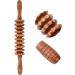 Jiawu Wooden Manual Fascia Massage Roller - Handheld Body Massager for Cellulite Relief Wound Recovery & Muscle Tension Reduction - Buy Online on GoSupps.com