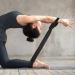 Premium Yoga Mat & Adjustable Strap - Perfect for Pilates Stretching & Fitness | Durable Polyester Yoga Accessories - Buy Online on GoSupps.com