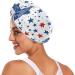 Statue of Liberty Hair Towel 2 Pack - Super Absorbent Quick Dry Turbans for Women & Girls - Buy Online on GoSupps.com