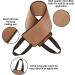 Dacitiery Self Tanning Mitt Set 3 in 1 Tan Mitt Applicator Self Tanning Mitt Applicator Reusable Tanning Glove for Self Tan for Mit Back Applicator Brown - Buy Online on GoSupps.com