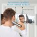 Feisate 3 Way Barber Mirror for Hair Cutting - Height Adjustable, Black - Buy Online on GoSupps.com